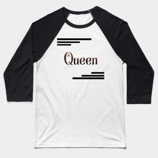 Queen Artwork Baseball T-Shirt